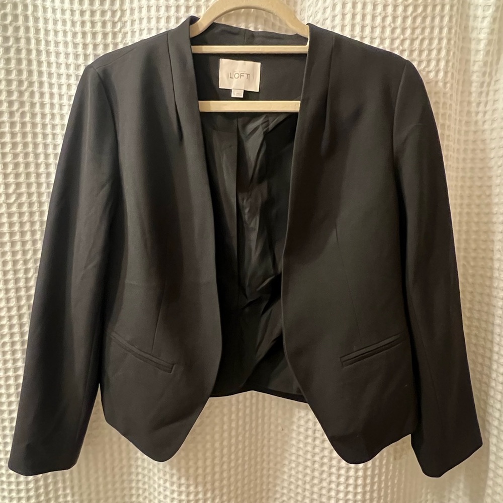 Loft cropped blazer